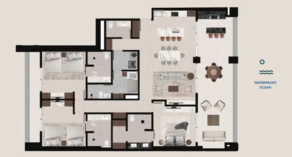 Departamento en Venta en Punta de Mita, Bahía de Banderas, Nayarit 2