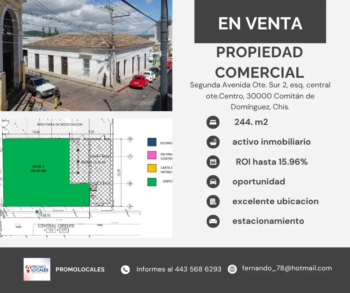 Local en venta en Comitan de Dominguez Centro, Comitán de Domínguez — foto 1 de 4