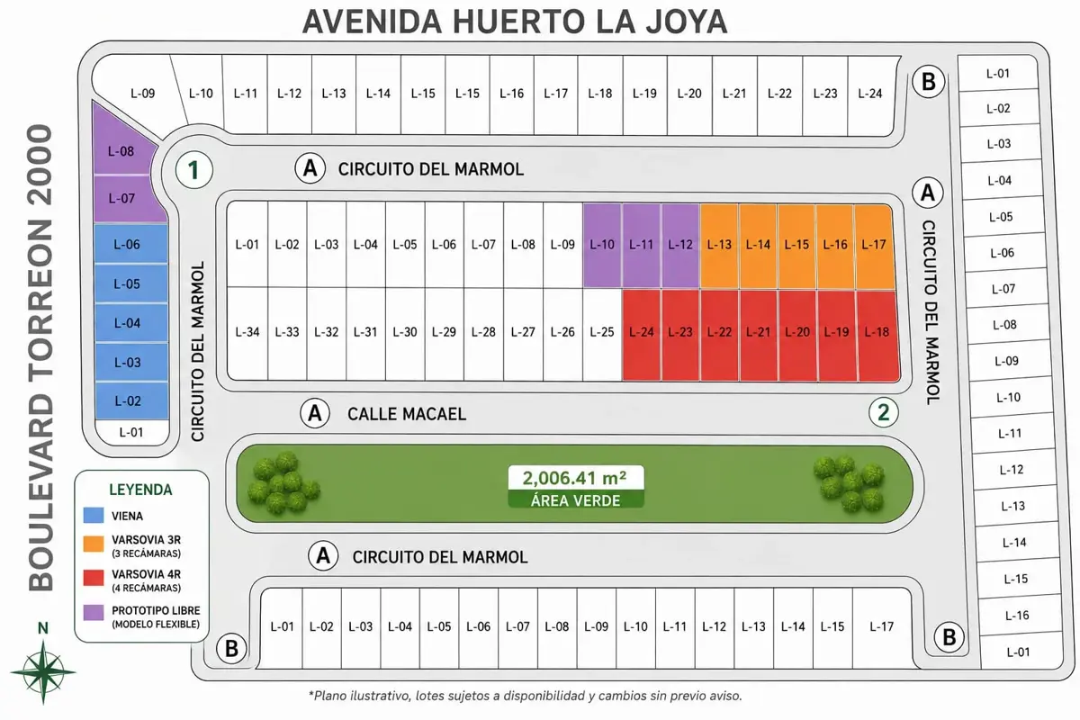 Vista 4 de Modelo Varsovia 4R | Las Canteras | Oriente Plus Torreón