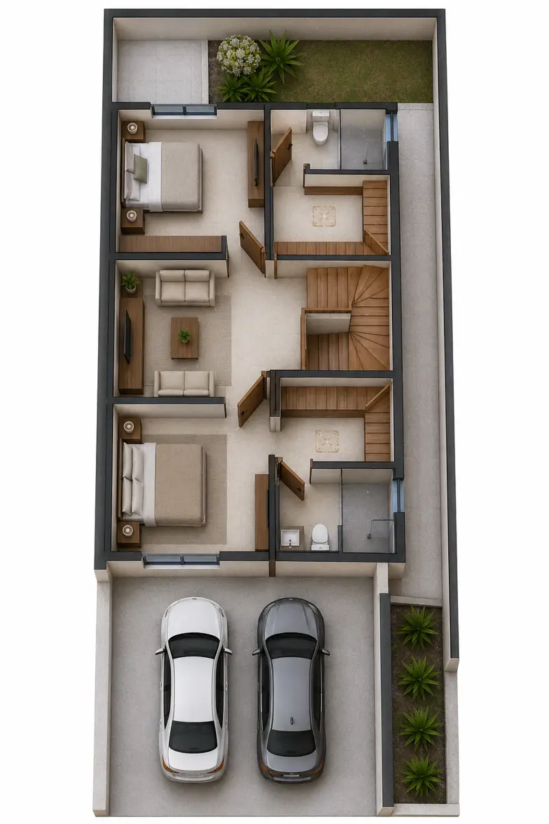 Vista 3 de Modelo Varsovia 3 Recámaras | Preventa | Canteras Oriente Plus | Torreón