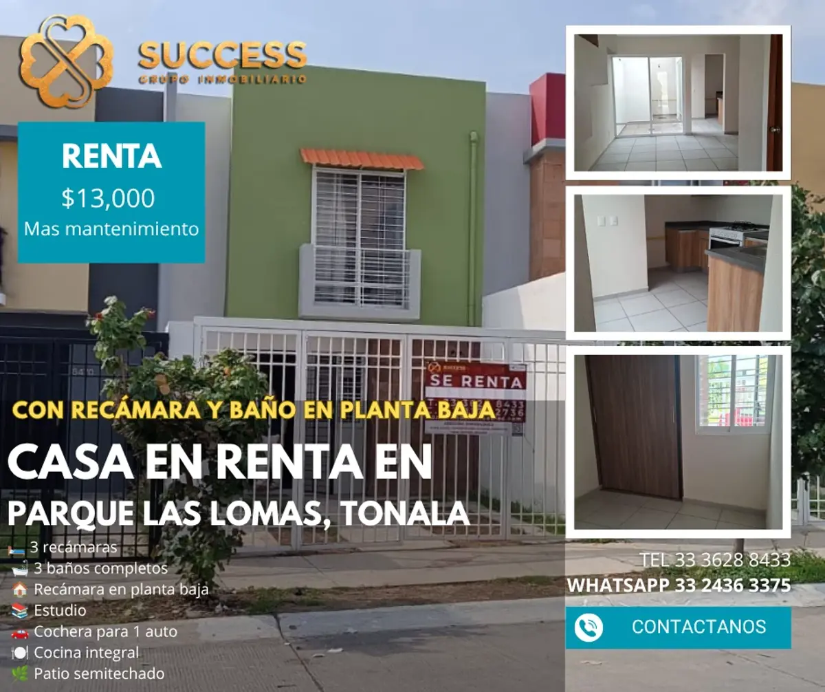 Casa en renta en Loma Dorada, Tonalá — foto 1 de 16