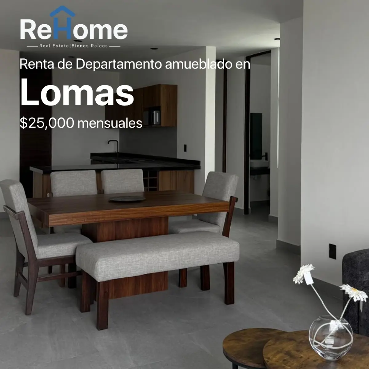 Departamento en renta en Lomas Cuarta Sección, San Luis Potosí — foto 1 de 8