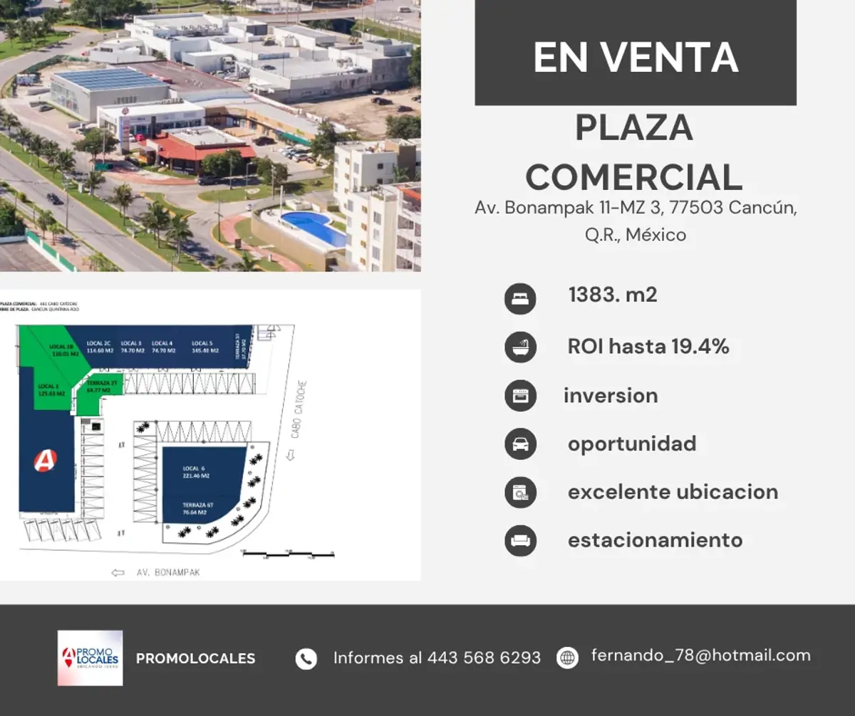 Local en venta en Supermanzana 9, Benito Juárez — foto 1 de 7