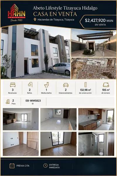 Casa en venta en Haciendas de Tizayuca, Tizayuca — foto 2 de 13