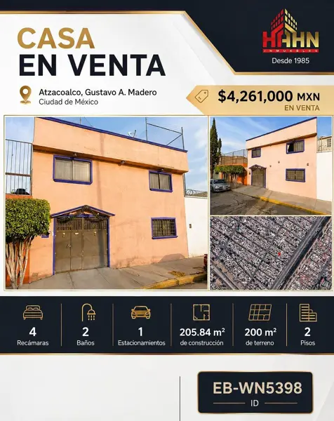 Casa en venta en Nueva Atzacoalco, Gustavo A. Madero — foto 2 de 11