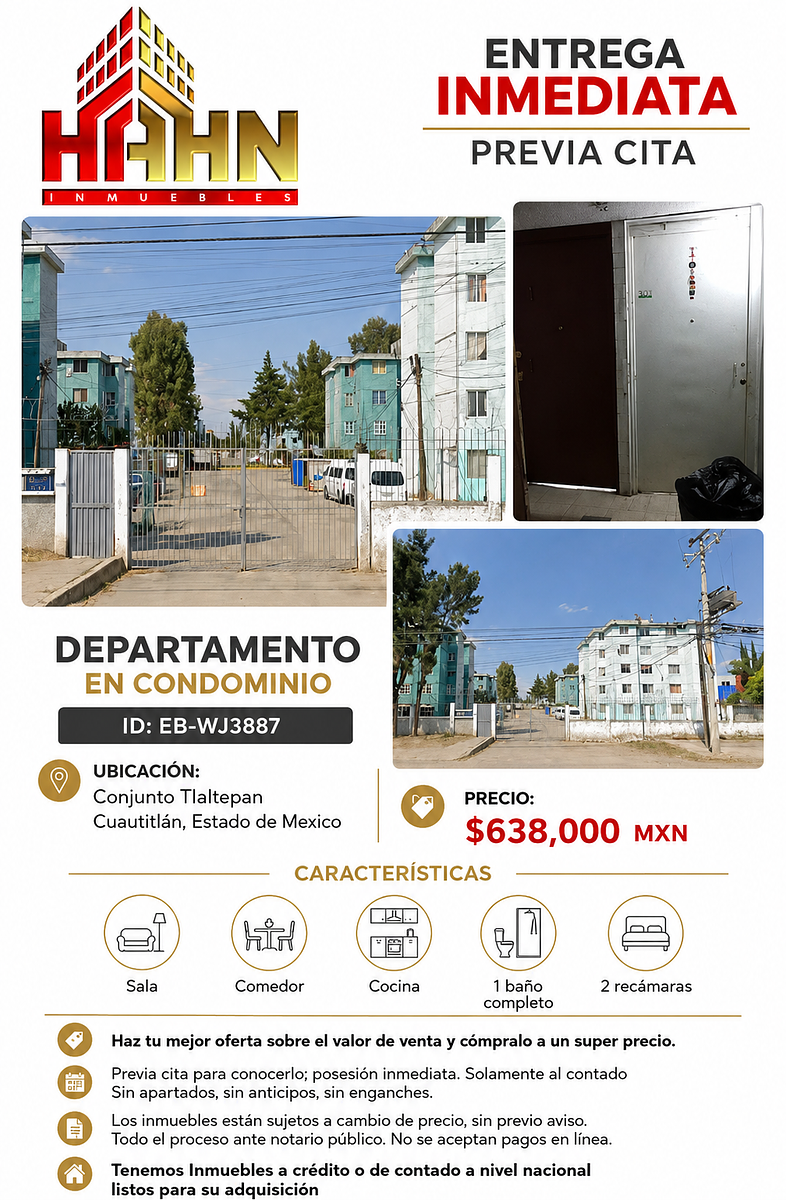 Casa en venta en Mayorazgos, Cuautitlán — foto 1 de 10