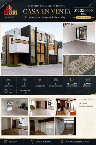 Casa en venta en La Concepción, San Agustín Tlaxiaca — foto 2 de 15