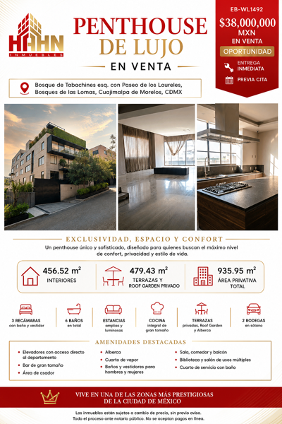 Departamento en venta en Bosques de las Lomas, Cuajimalpa de Morelos — foto 2 de 26