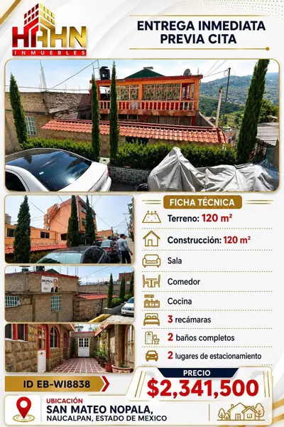 Casa en venta en Naucalpan, Naucalpan de Juárez — foto 2 de 10