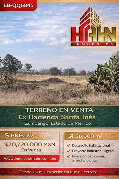 Terreno en venta en Pueblo Nuevo de San Pedro, Zumpango — foto 2 de 10