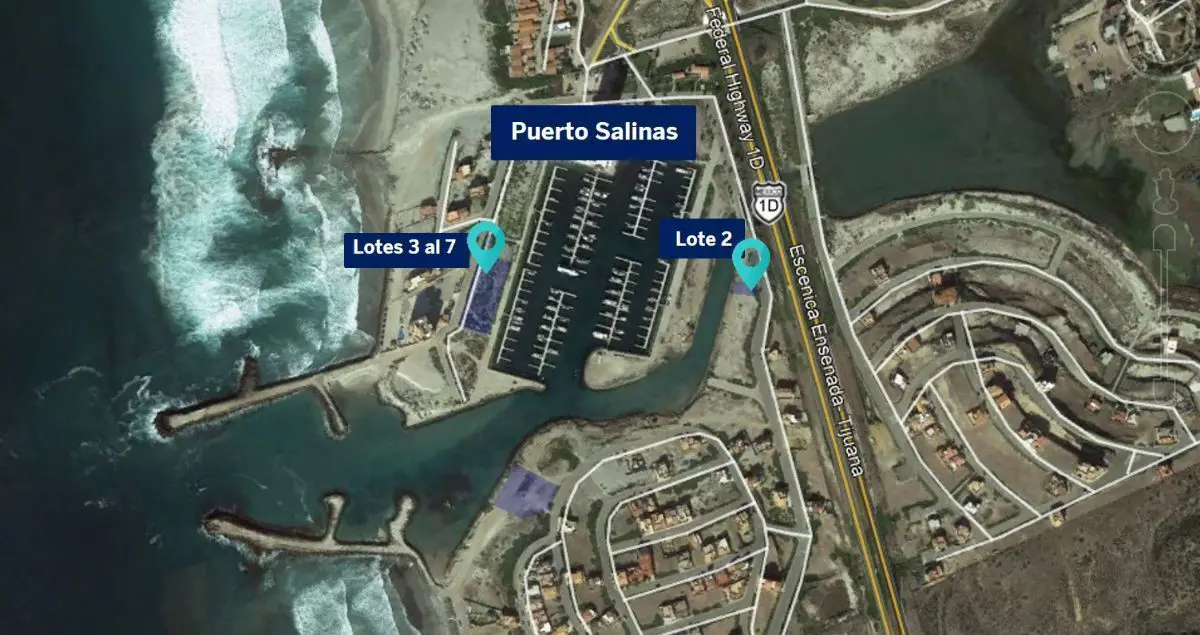 Terreno en venta en Puerto Salina La Marina, Ensenada