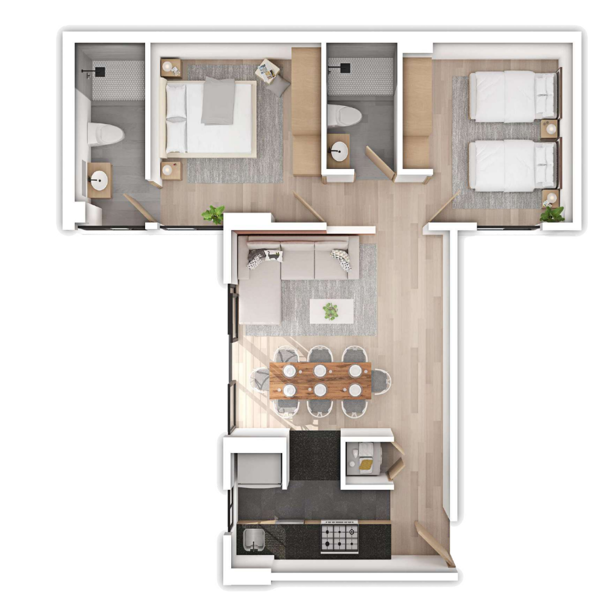 Departamento en venta en Cuauhtemoc, Cuauhtémoc — foto 2 de 3