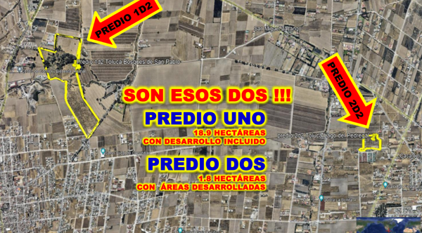 Terreno en venta en Santiago Tlacotepec, Toluca — foto 2 de 2