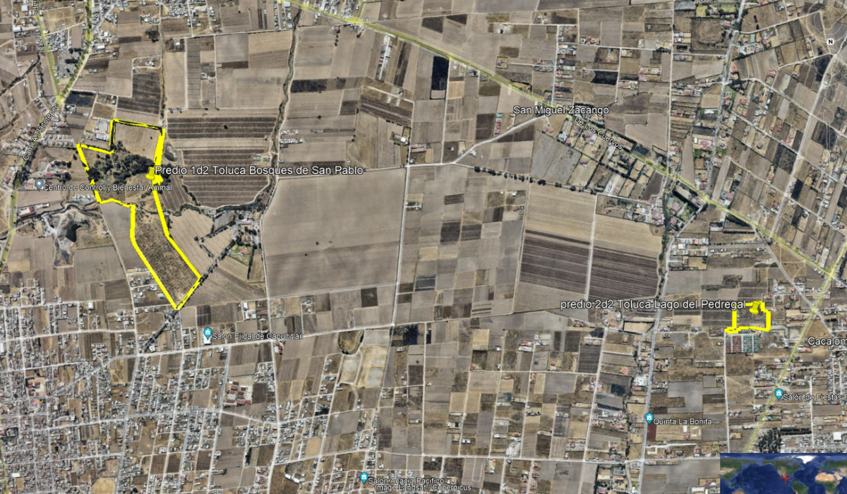 Terreno en venta en Santiago Tlacotepec, Toluca — foto 1 de 2