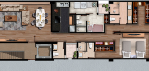 Departamento en venta en Polanco V Sección, Miguel Hidalgo — foto 3 de 9