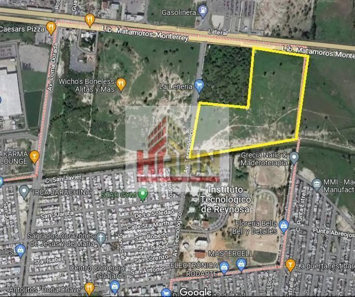 Terreno en venta en Lomas de Jarachina Sur, Reynosa — foto 1 de 3