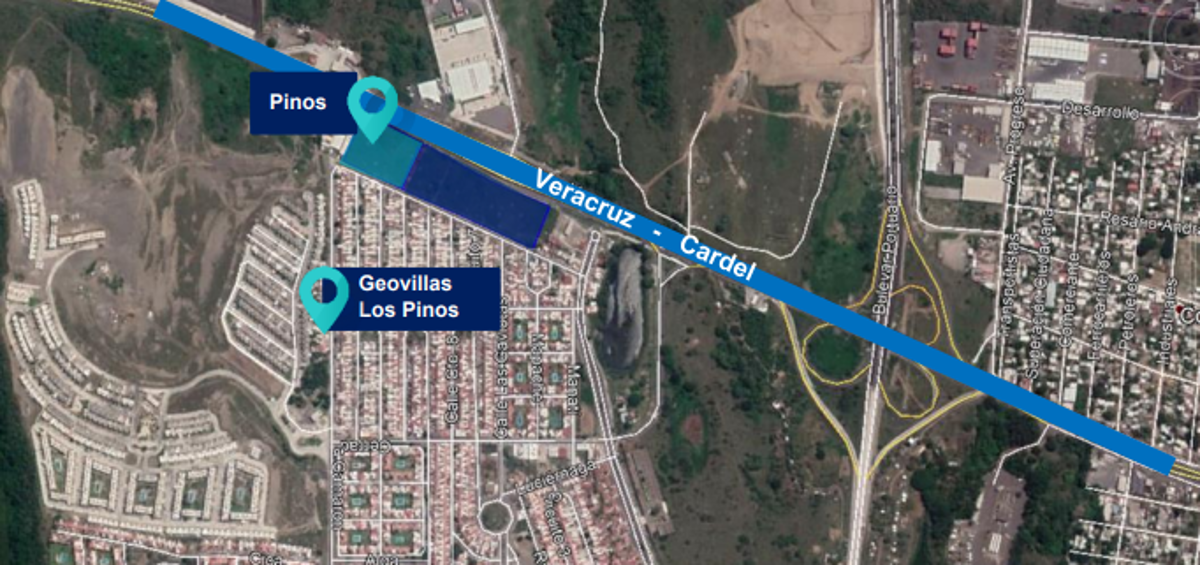 Terreno en venta en Geovillas los Pinos, Veracruz — foto 1 de 4