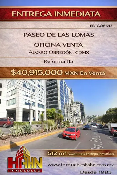 Oficina en venta en Paseo de las Lomas, Álvaro Obregón — foto 2 de 13