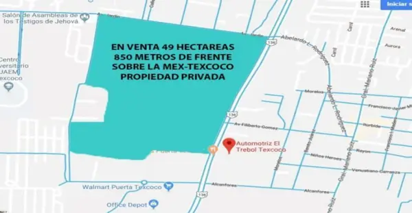 SANTIAGO CUAUTLALPAN TERRENO VENTA TEXCOCO ESTADO DE MEXICO
