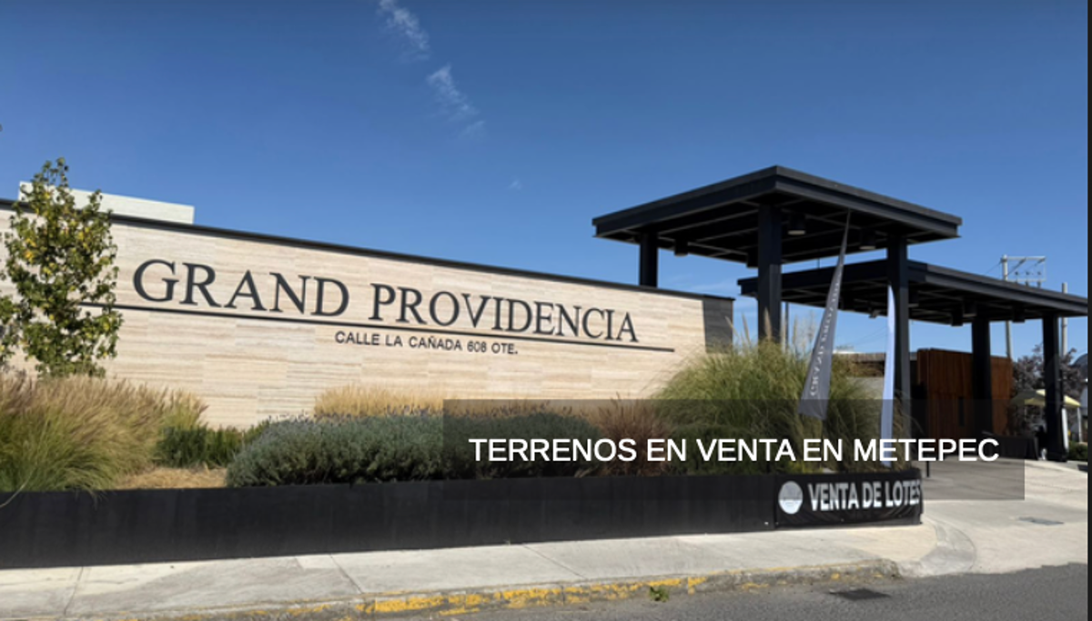 Terreno en venta en Residencial La Providencia, Metepec — foto 1 de 13