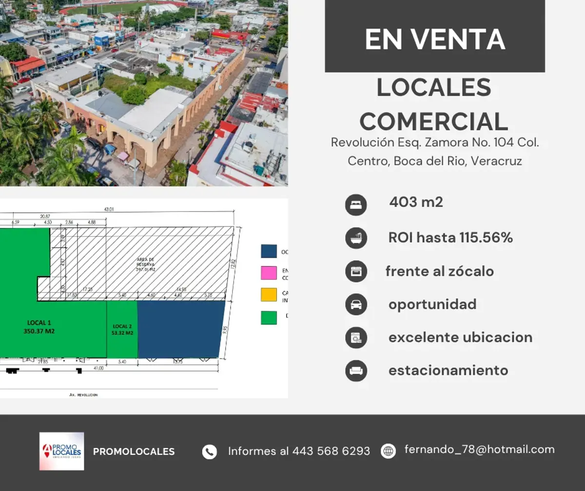 Local en venta en Boca del Rio Centro, Boca del Río — foto 1 de 4