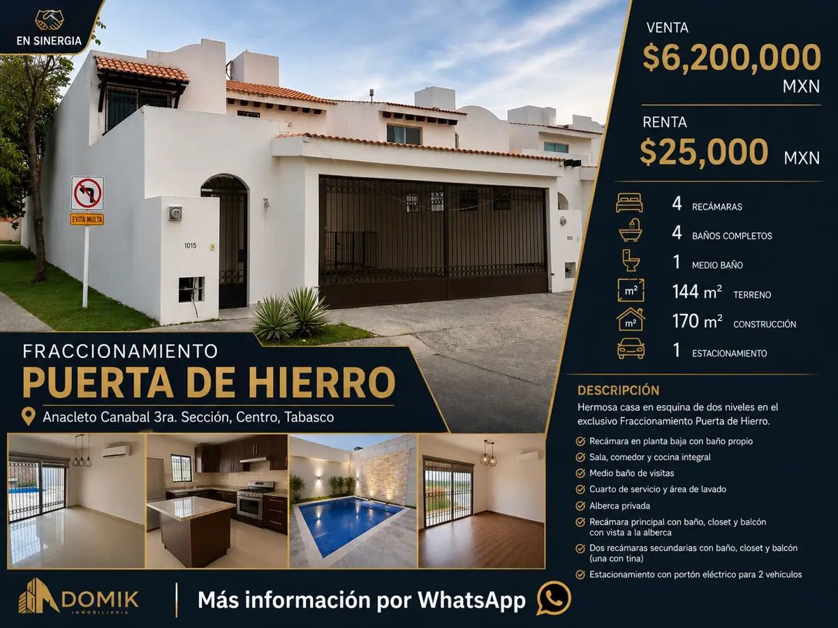 Casa en renta en Anacleto Canabal 3ra. Sección, Centro — foto 1 de 21