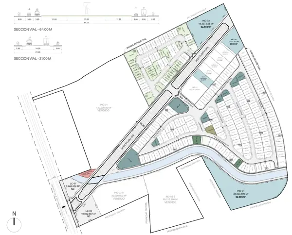 Terreno en Venta en Ciudad Satelite del Norte, Salinas Victoria, Nuevo León 1