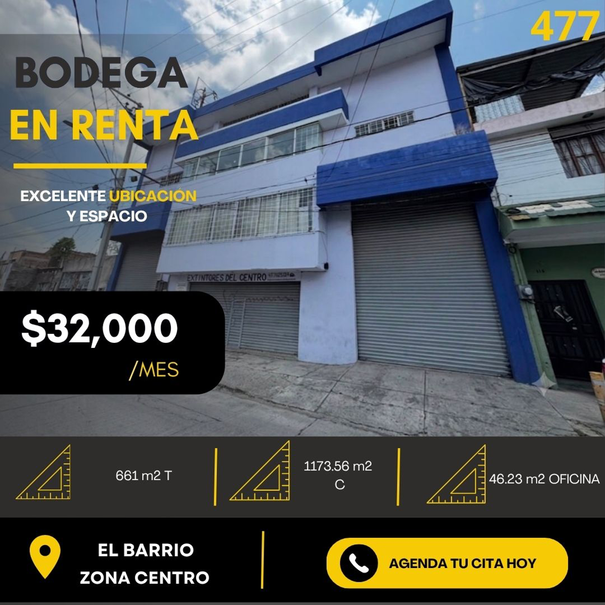Bodega en renta en Centro, León — foto 1 de 13