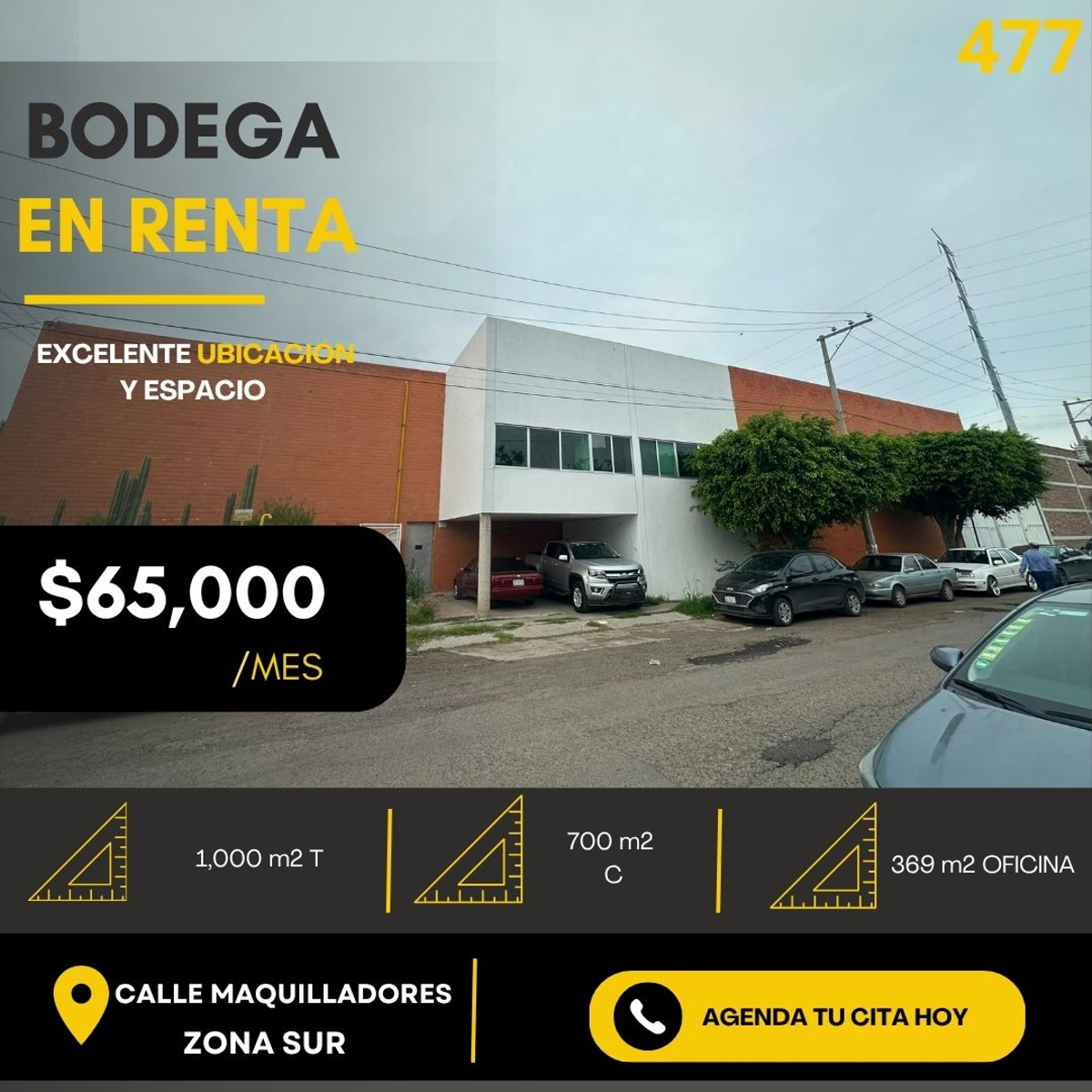 Bodega en renta en Ciudad Industrial, León — foto 1 de 27