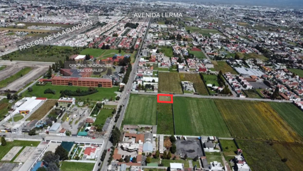 Terreno en venta en Lázaro Cárdenas, Metepec — foto 2 de 8