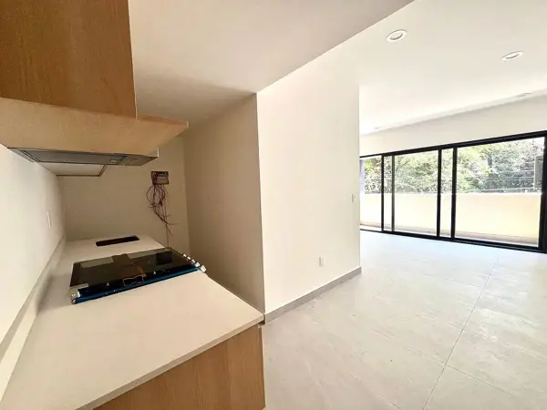 Loft con terraza a estrenar en Orquídea Coyoacán