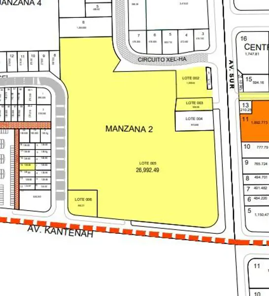 Terreno en venta en Cruz de Servicios, Playa del Carmen — foto 2 de 2