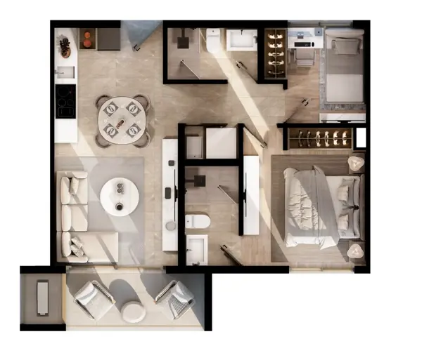Departamento en Venta en La Fortaleza, Santa Catarina, Nuevo León 2