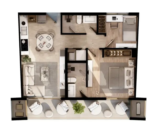 Departamento en Venta en La Fortaleza, Santa Catarina, Nuevo León 2