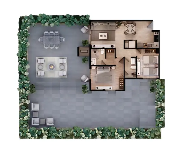 Departamento en Venta en La Fortaleza, Santa Catarina, Nuevo León 2