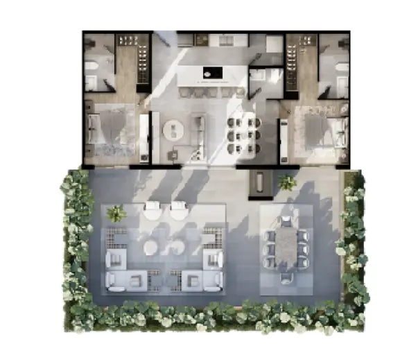 Departamento en Venta en La Fortaleza, Santa Catarina, Nuevo León 2