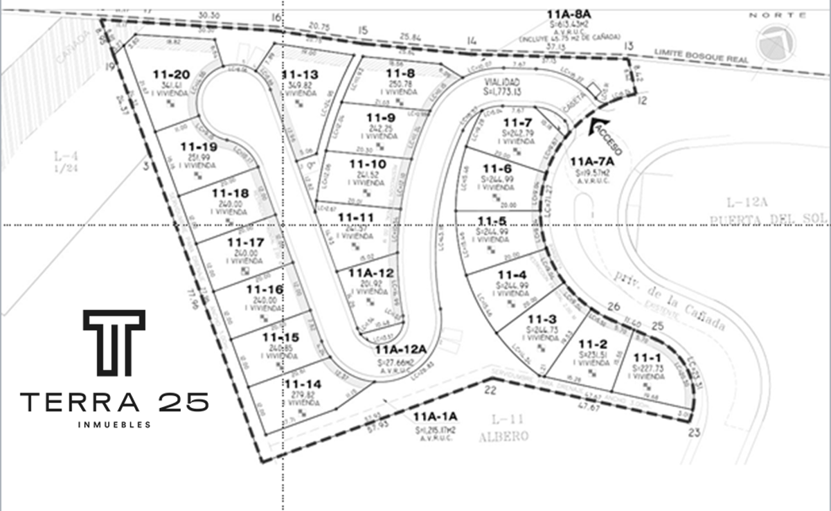 Terreno en venta en Bosque Real, Huixquilucan — foto 1 de 8