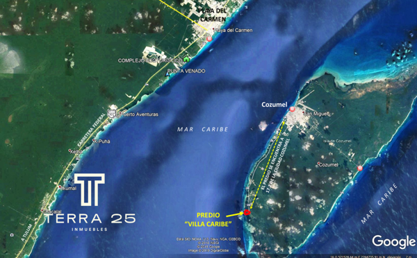 Terreno en venta en Zona Hotelera Sur, Cozumel — foto 2 de 5