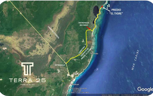 Terreno en venta en Mahahual, Othón P. Blanco — foto 3 de 9