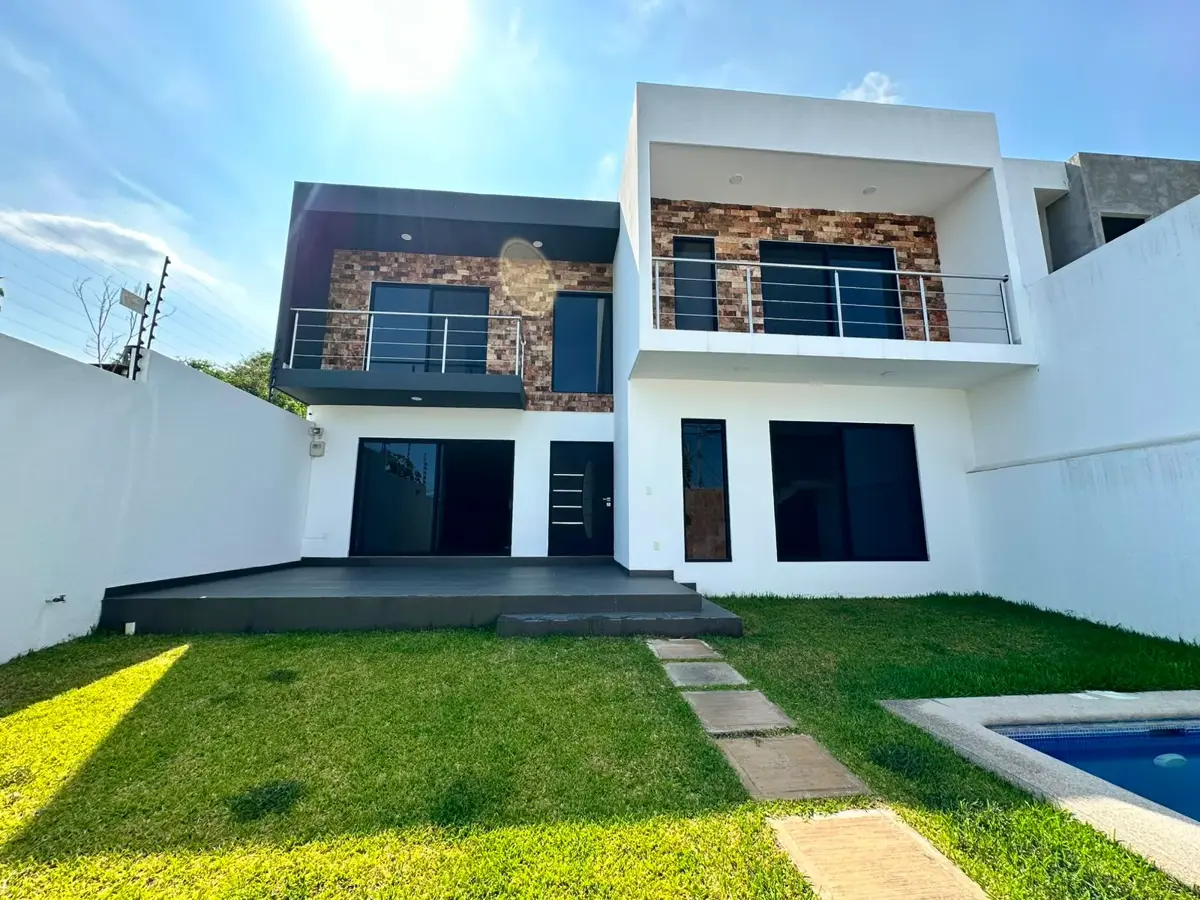Casa Nueva al Sur de Cuernavaca | 4 Recámaras, Alberca Privada y Acabados Premium Casa Nueva al Sur de Cuernavaca | 4 Recámaras, Alberca Privada y Acabados Premium