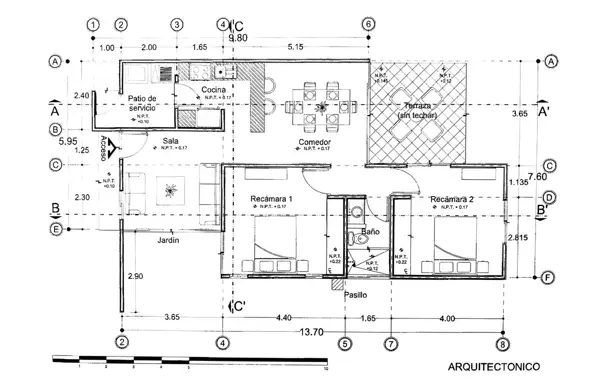 Casa en renta en Gran Santa Fe, Mérida — foto 2 de 23