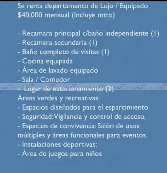 Departamento en renta en Del Paseo Residencial, Monterrey — foto 2 de 17