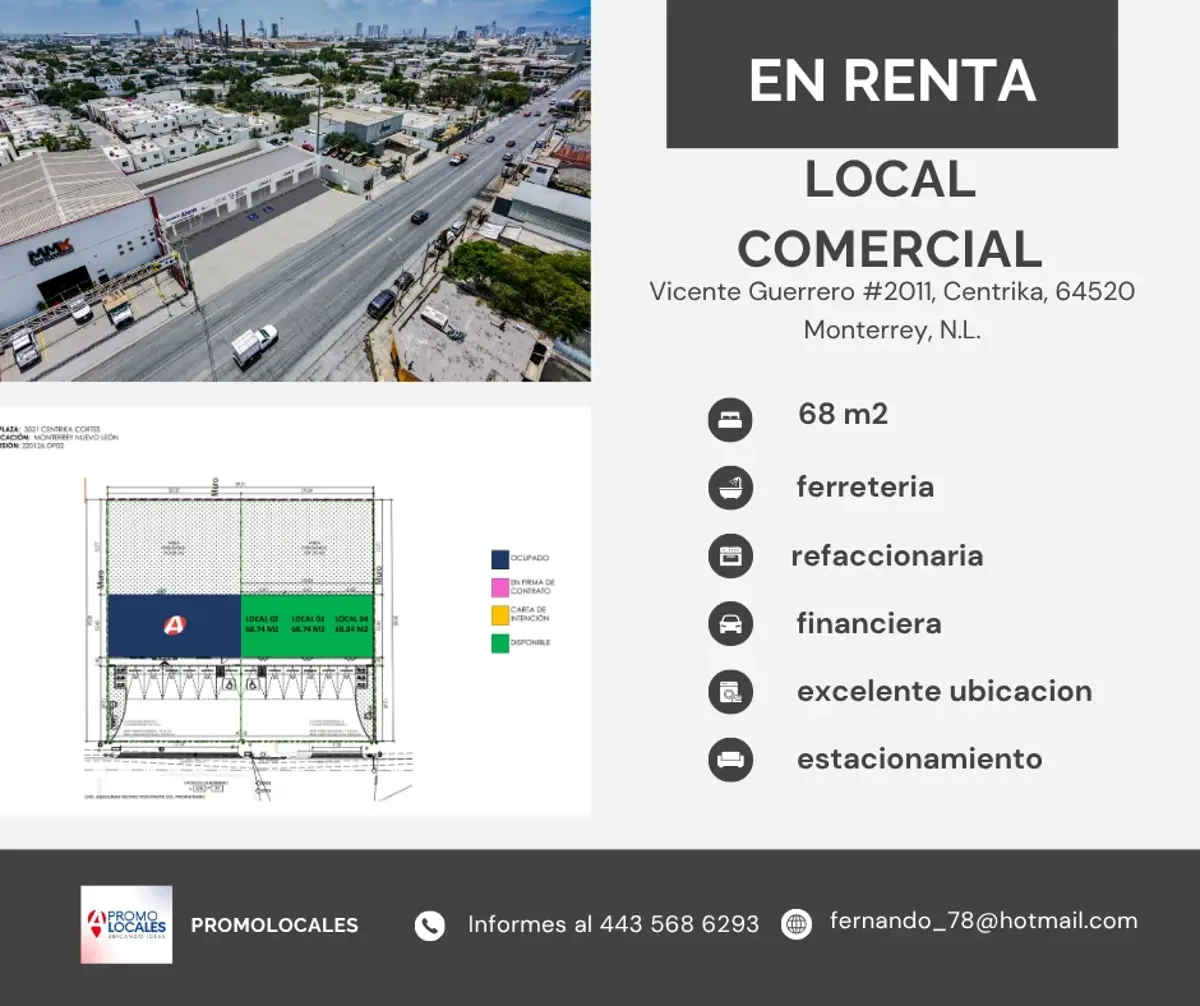 Local en renta en Céntrika, Monterrey — foto 1 de 5