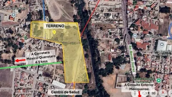 Terreno en Venta en Huehuetoca con Uso de Suelo H-333-A