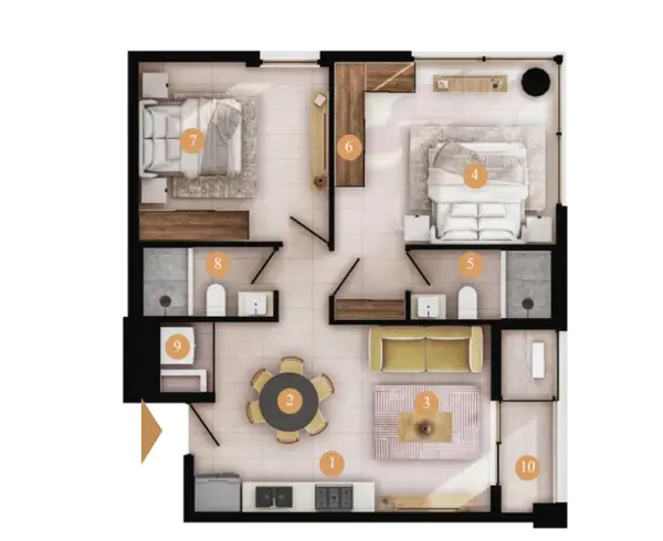Departamento en Venta en La Fama, Santa Catarina, Nuevo León 2