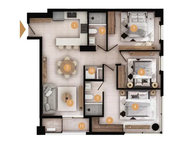 Departamento en Venta en La Fama, Santa Catarina, Nuevo León 2