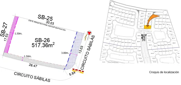 Terreno en venta en Las Villas, Torreón — foto 3 de 3