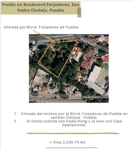Terreno en venta en Manantiales, San Pedro Cholula — foto 2 de 14