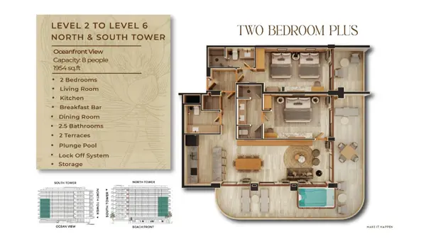 Departamento en venta en Puerto Morelos, Puerto Morelos — foto 3 de 19