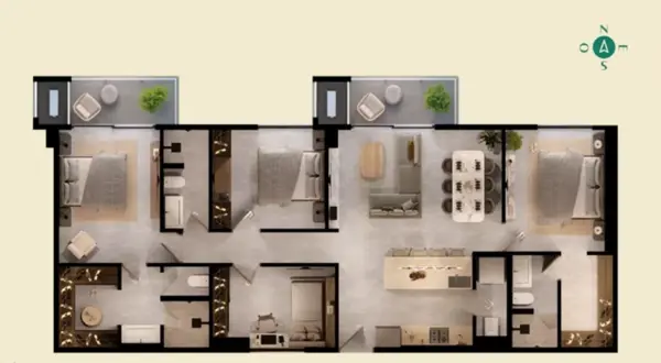 Departamento en Venta en Cumbres del Sol, Monterrey, Nuevo León 2